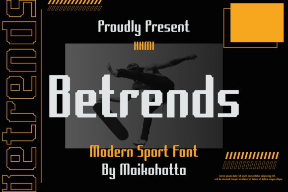 Betrends Font: A Bold, Authentic Display Typeface for Digital Brands