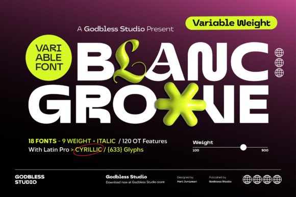 Blanc Groove: A Sans Serif That Commands Attention