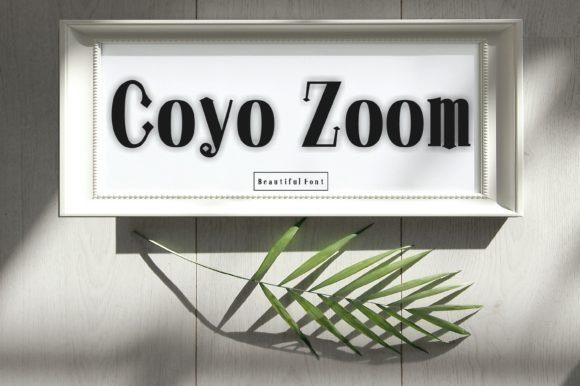 Coyo Zoom: A Display Font That Breathes Life Into Editorial Moments