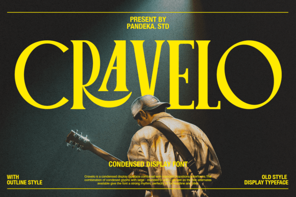 Cravelo: A Vintage Serif Display Font with Gentle Warmth
