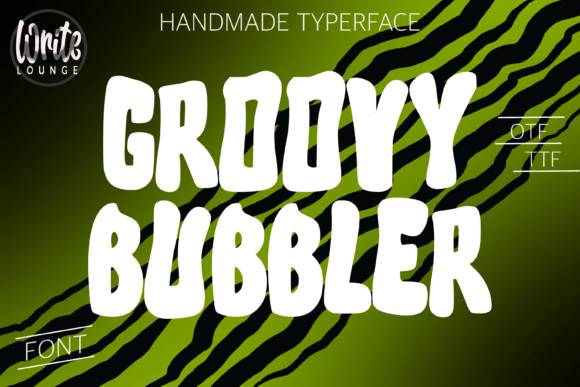 Groovy Bubbler: A Playful Display Font for Whimsical Campaigns