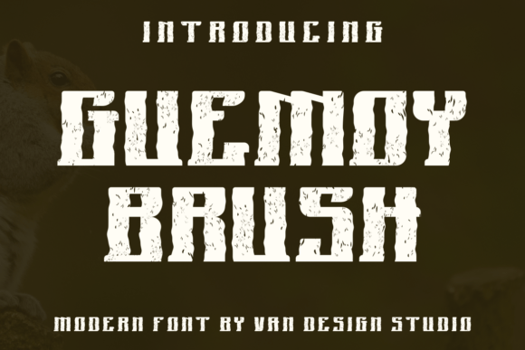 Guemoy Brush: A Display Font That Elevates Digital Branding
