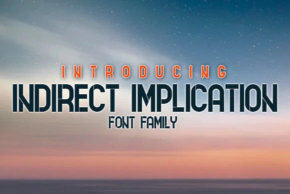 Indirect Implication: A Display Font That Elevates Handmade Design