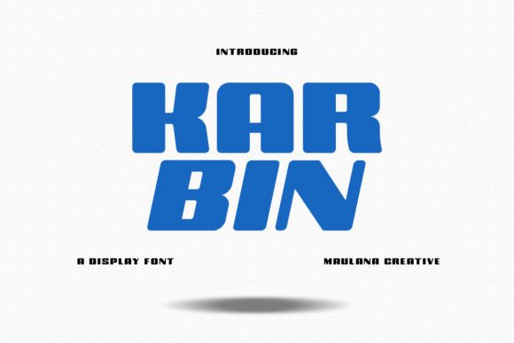 Karbin: A Bold Display Font for Editorial Impact