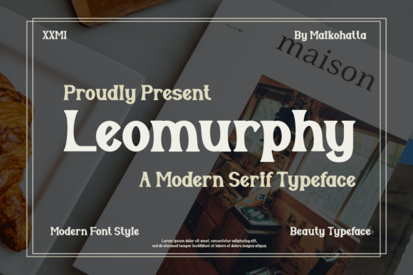 Leomurphy: A Bold Serif Font That Elevates Digital Branding