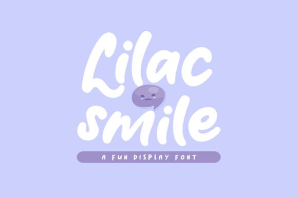 Lilac Smile: A Playful Display Font That Lifts Digital Headlines
