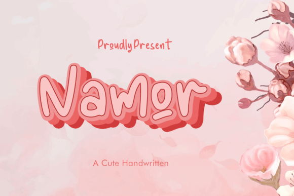 Namor: A Bold Display Font for Modern Digital Branding