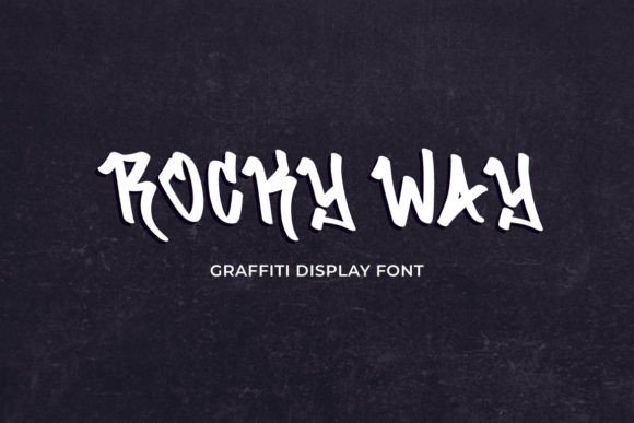 Rocky Way: A Display Font That Makes Your Brand Instantly Memorable