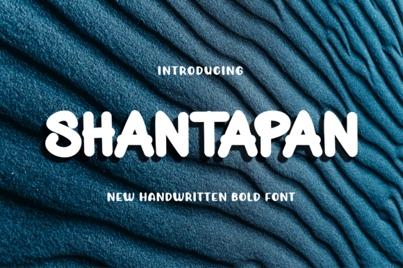 Shantapan: A Bold Display Font for Modern Web Design