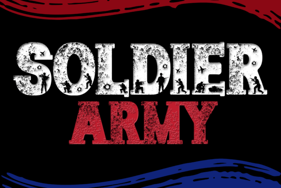 Soldier Army: A Grungy Display Font That Delivers Personality