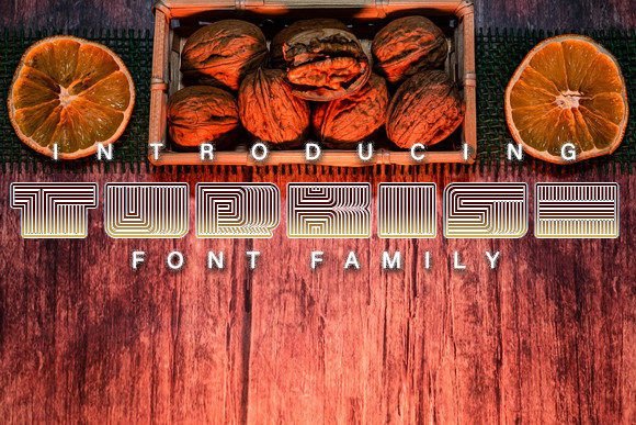 Turkish: A Futuristic Display Font That Elevates Your Brand